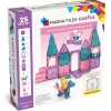 3 Lata +|4 Lata + | Magna-Tiles Klocki Magnetyczne Zamek 25 el.