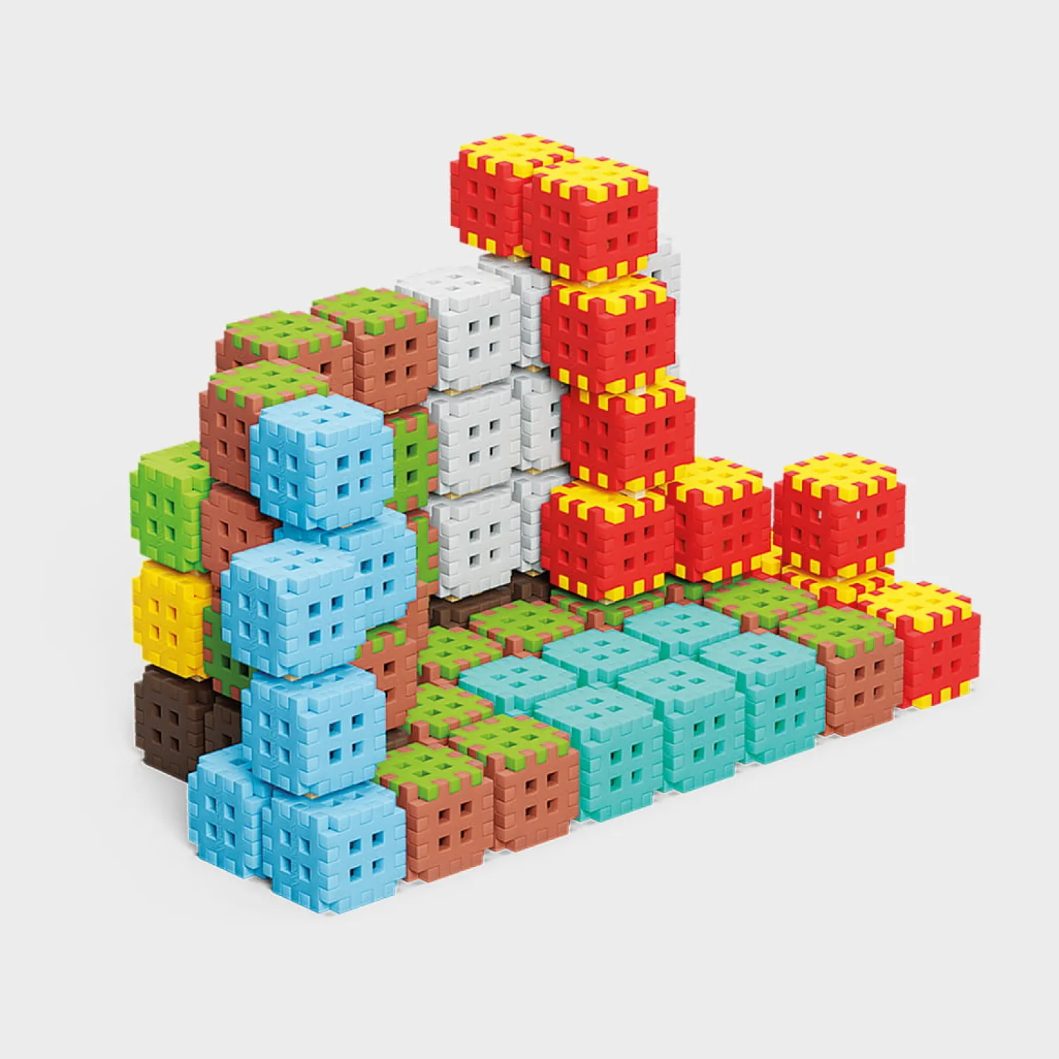 8 Lat+|6 Lat+ | Marioinex Klocki Mini Waffle Blocks 502el.
