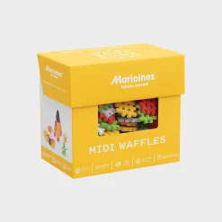 6 Lat+|3 Lata + | Marioinex Klocki waffle MIDI 90 el.
