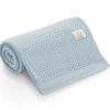 Koc bambusowy CLOVER blue