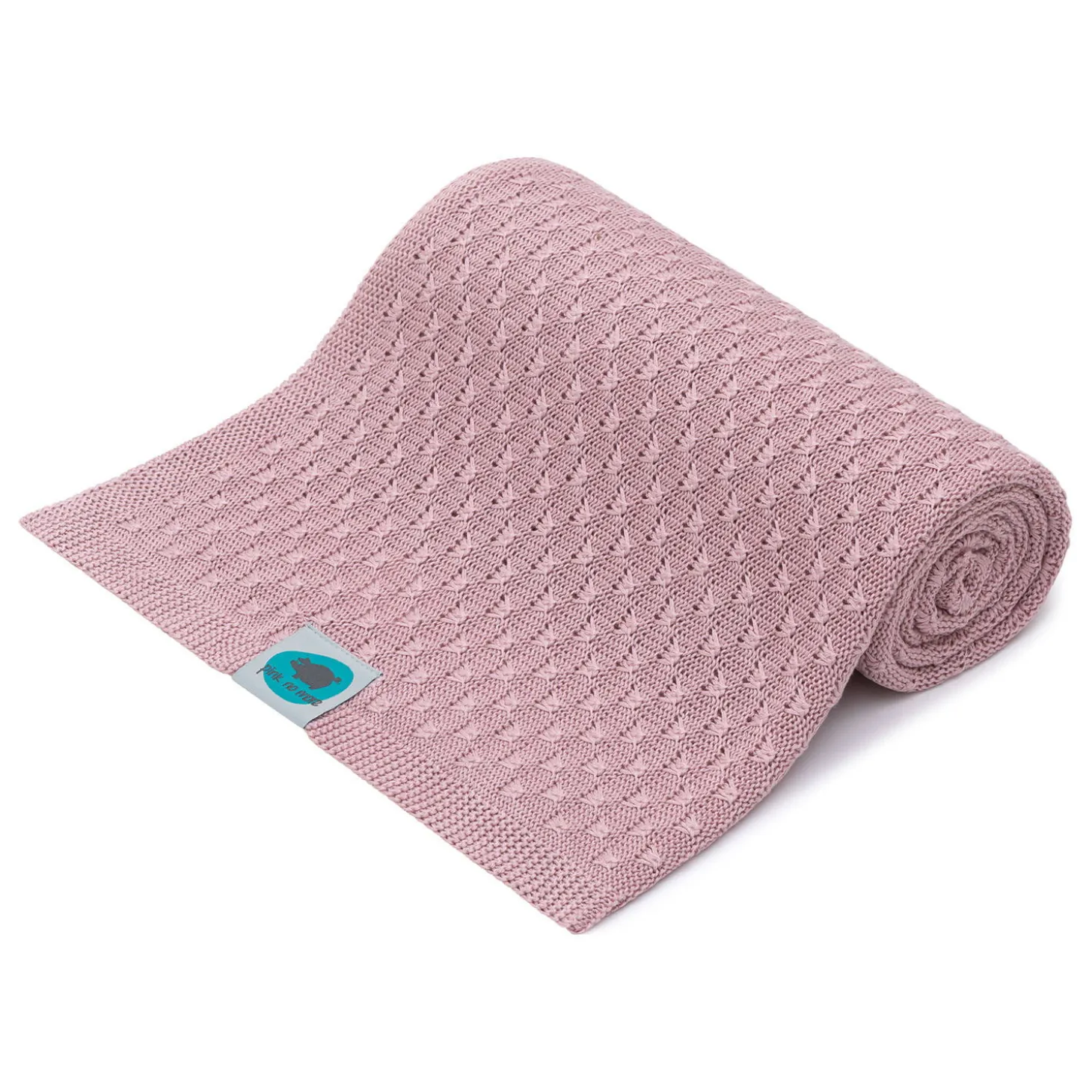 Koc bambusowy nagietki PINK