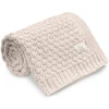 Koc dziany 100% merino wool BUBBLES cappuccino
