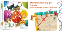 Gry Planszowe|6 Lat+ | Wydawnictwo Nasza Księgarnia Kociaki łobuziaki - Gra planszowa