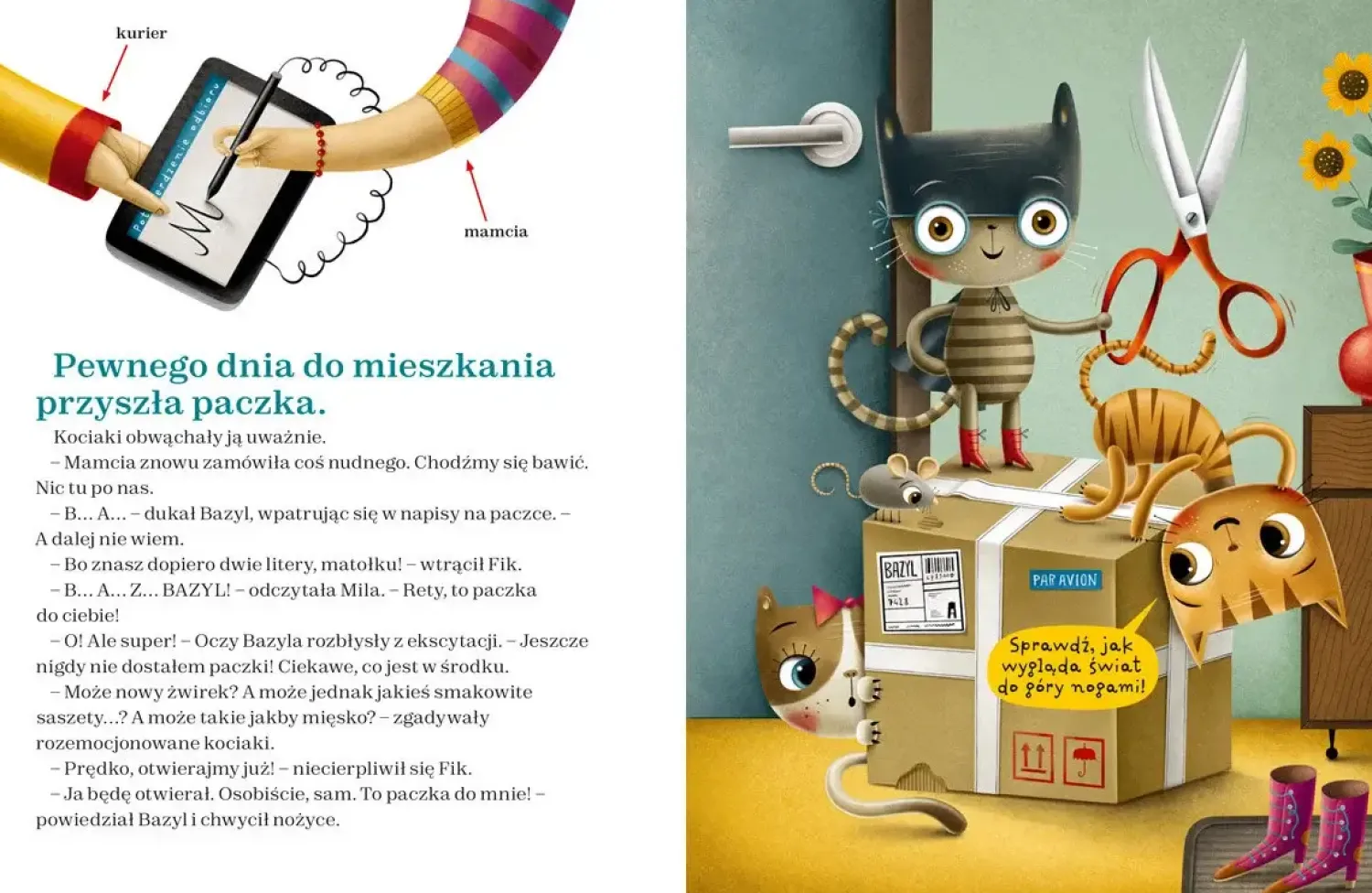5-8 Lat|2-5 Lat | Wydawnictwo Nasza Księgarnia Kociaki łobuziaki i rwetes ze swetrem