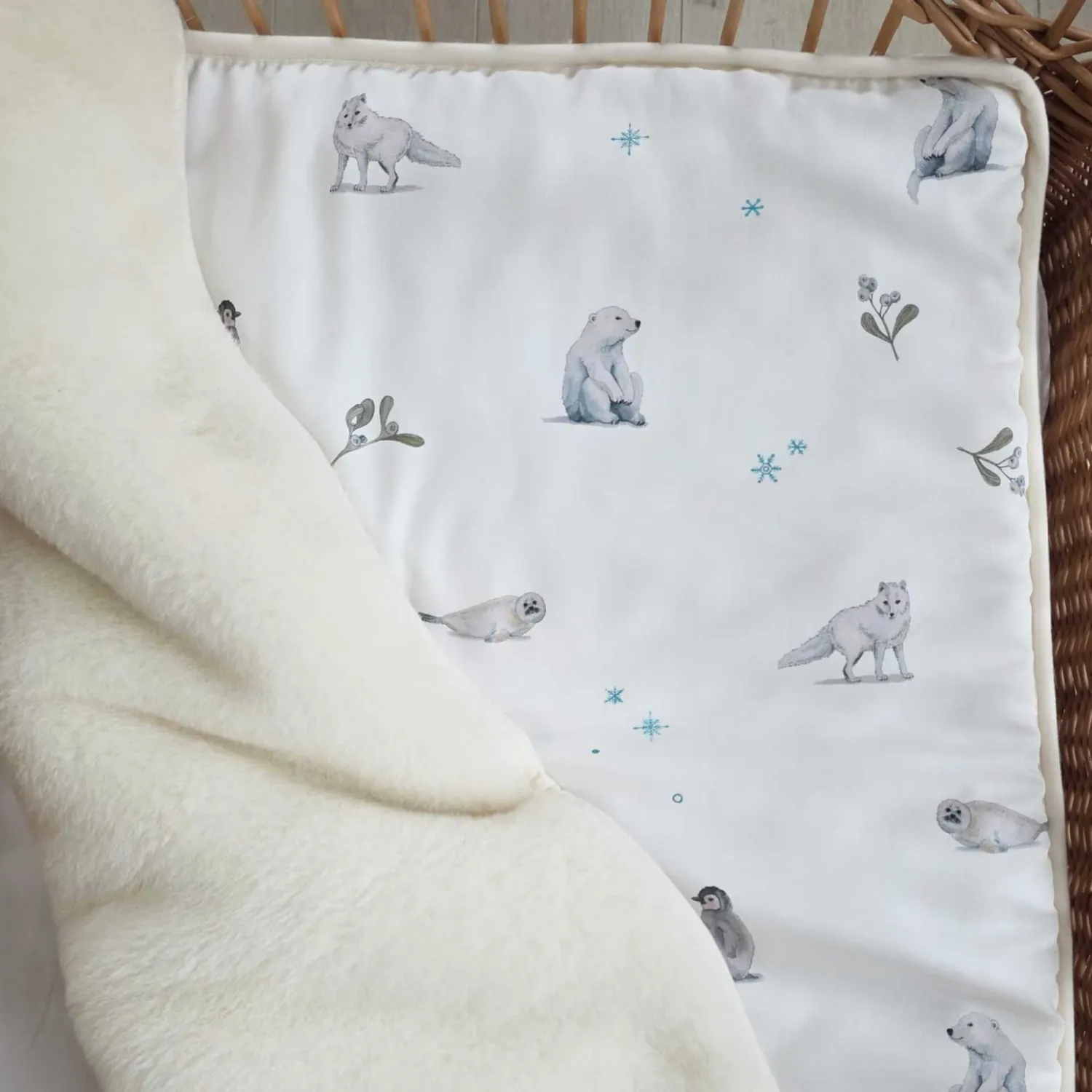 Kocyki|Kocyki | Layette Kocyk dwustronny MERINO Greenland