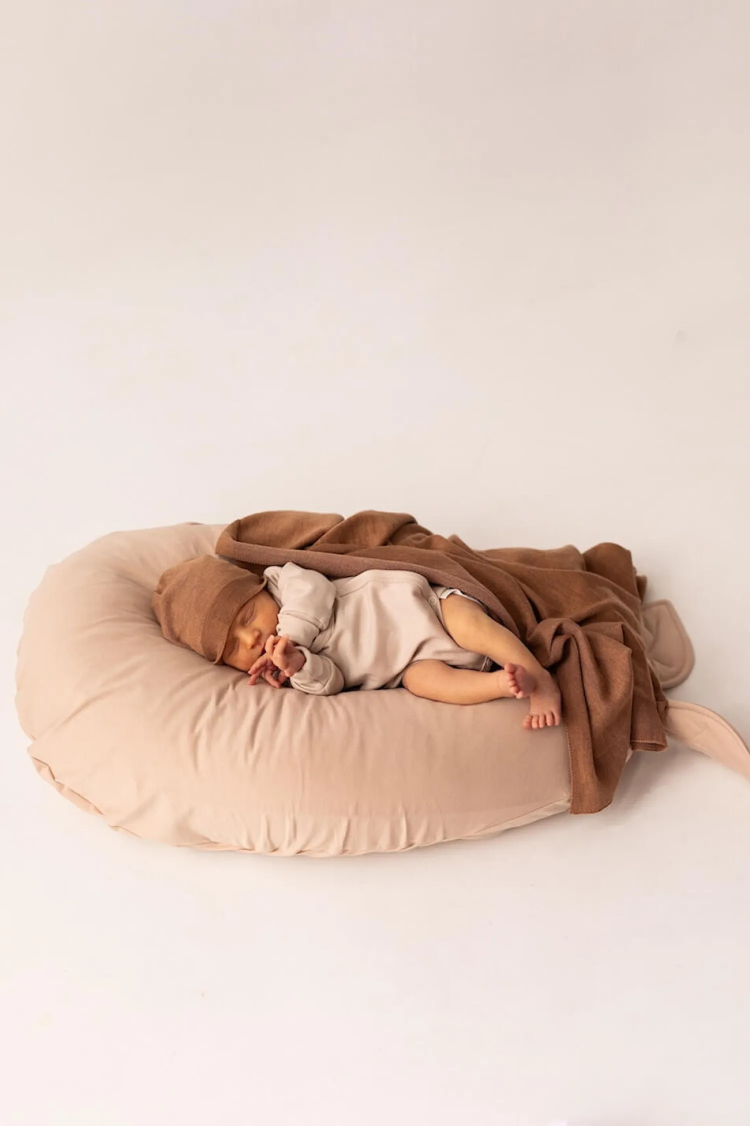 Kocyki|Kocyki | Amori Amori Kocyk Merino Cozy - cynamonowy