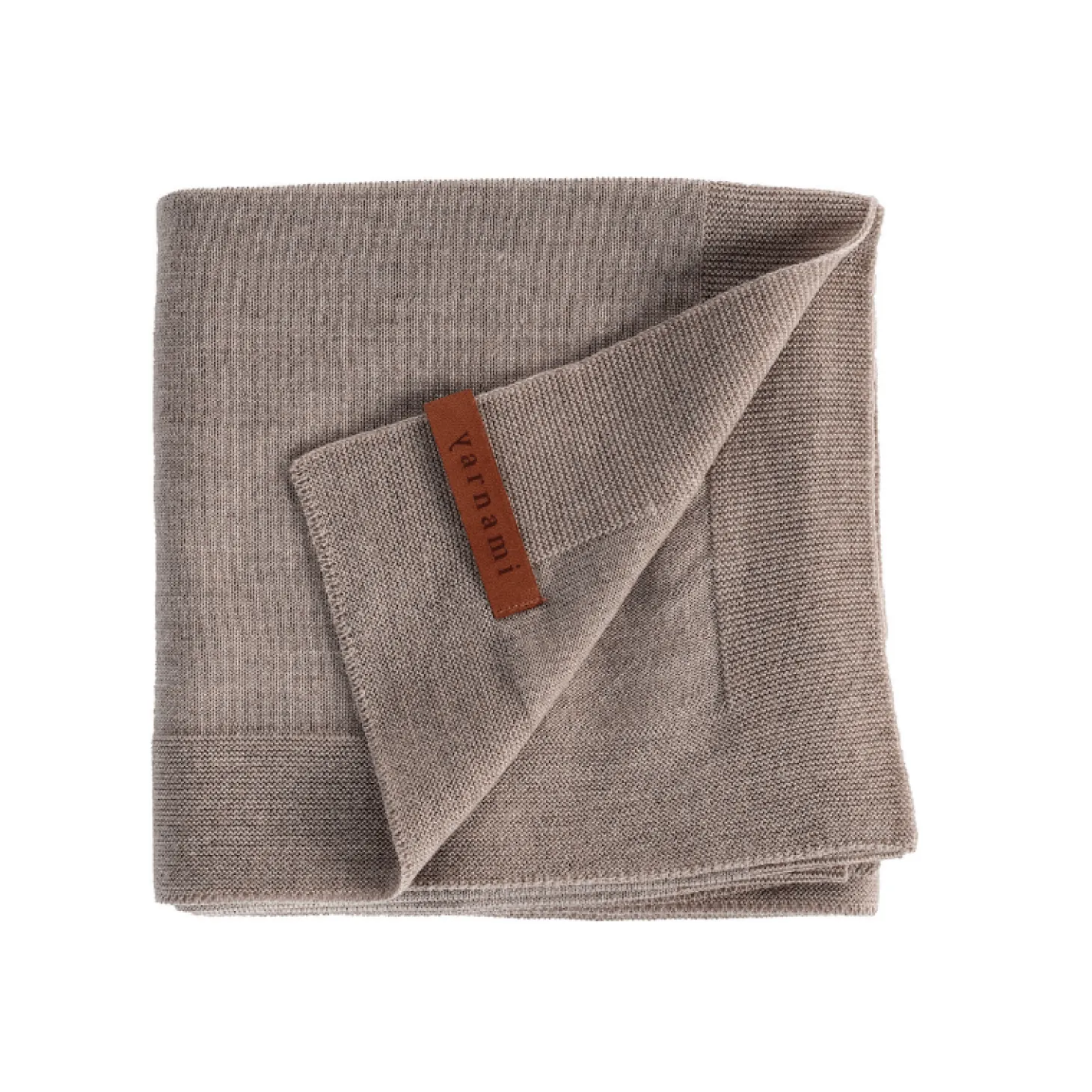 Kocyk Merino Cozy - delikatny brąz