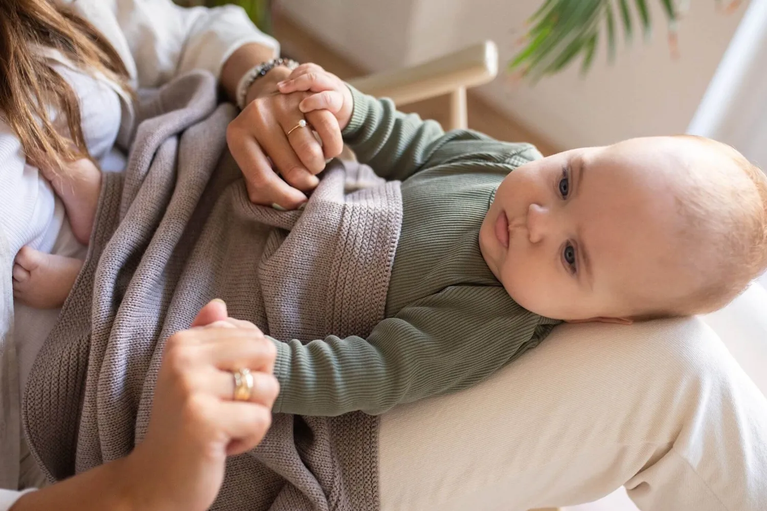 Kocyki|Kocyki | Amori Amori Kocyk Merino Kyoto - delikatny brąz