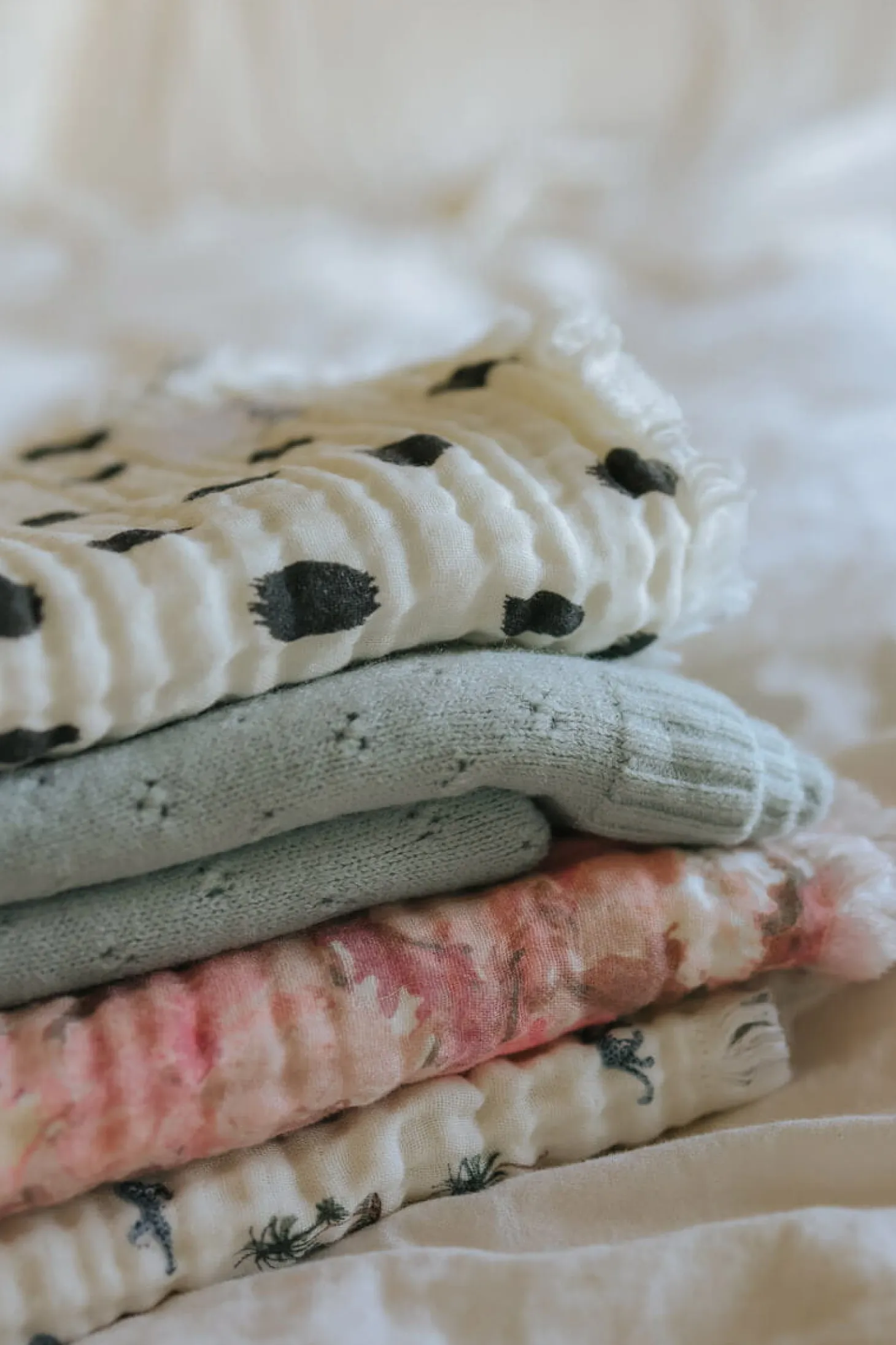 Kocyk Soft Cotton - River Rose