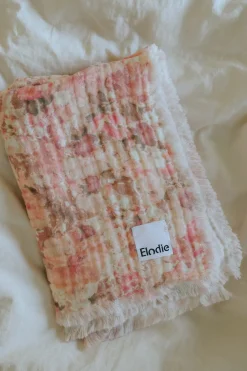 Kocyk Soft Cotton - River Rose