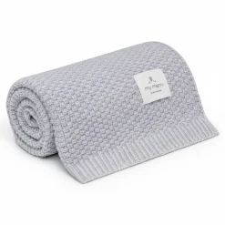 Kocyki|Kocyki | My Memi Kocyk ze 100% wełny merino grey - premium collection