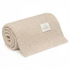 Kocyki|Kocyki | My Memi Kocyk ze 100% wełny merino warm beige - premium collection