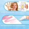 Kolorowanki | Crayola Kolorowanka dla dzieci i 4 niebrudzące magiczne flamastry Color Wonder Mess Free Koci Domek Gabi 3+