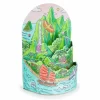 Kolorowanki|8 Lat+ | Djeco Kolorowanki 3D - Na szczycie mojej wyspy