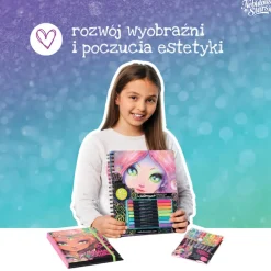 Kolorowanki|8 Lat+ | Nebulous Stars Kolorowanki z czarnymi kartkami i pisakami M Coralia