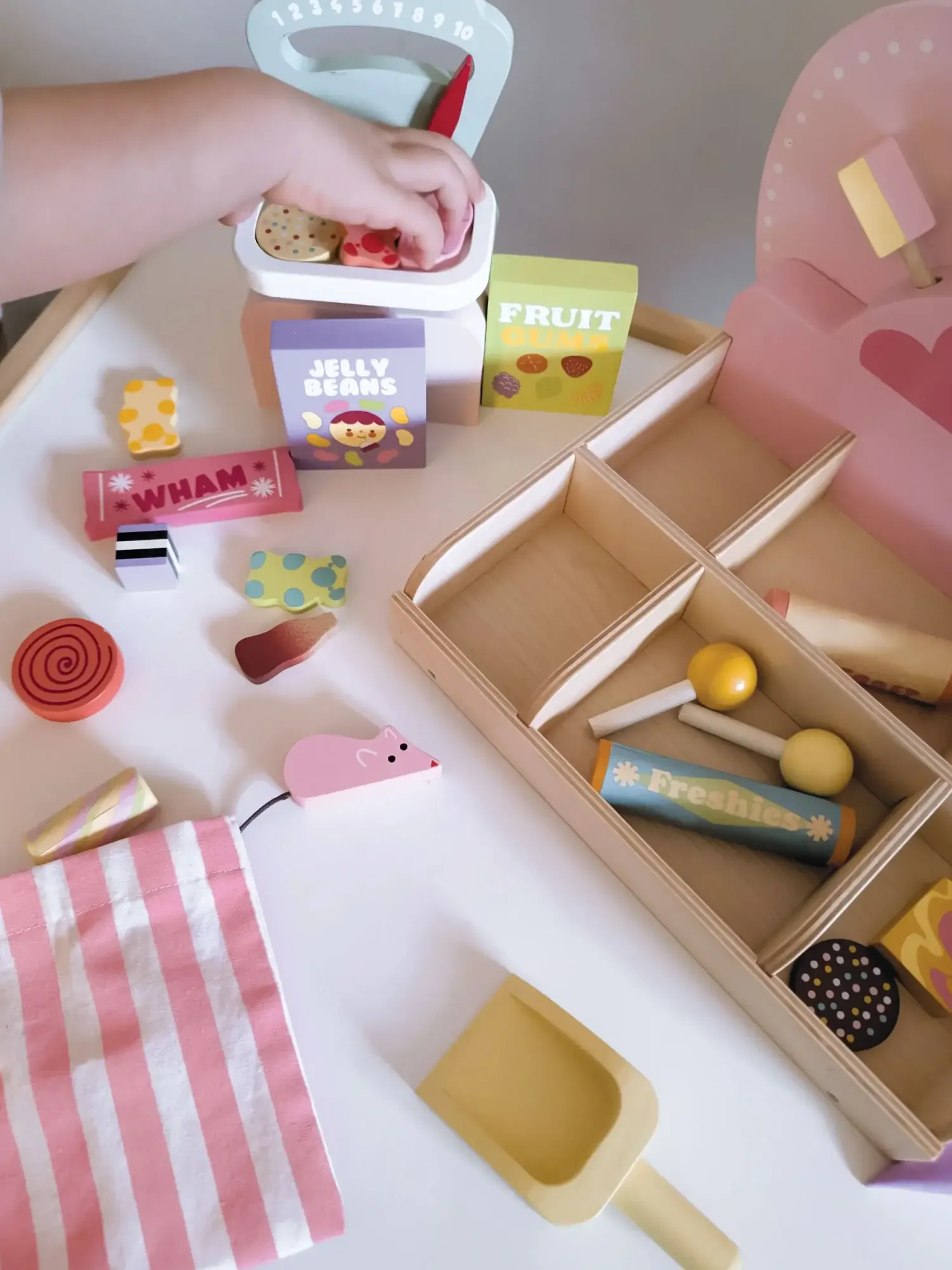 Drewniane|Odgrywanie Ról | Tender Leaf Toys Kolorowy Sklepik, Sweetie Pic'n'Mix