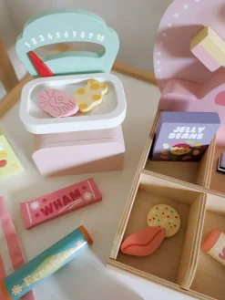 Drewniane|Odgrywanie Ról | Tender Leaf Toys Kolorowy Sklepik, Sweetie Pic'n'Mix