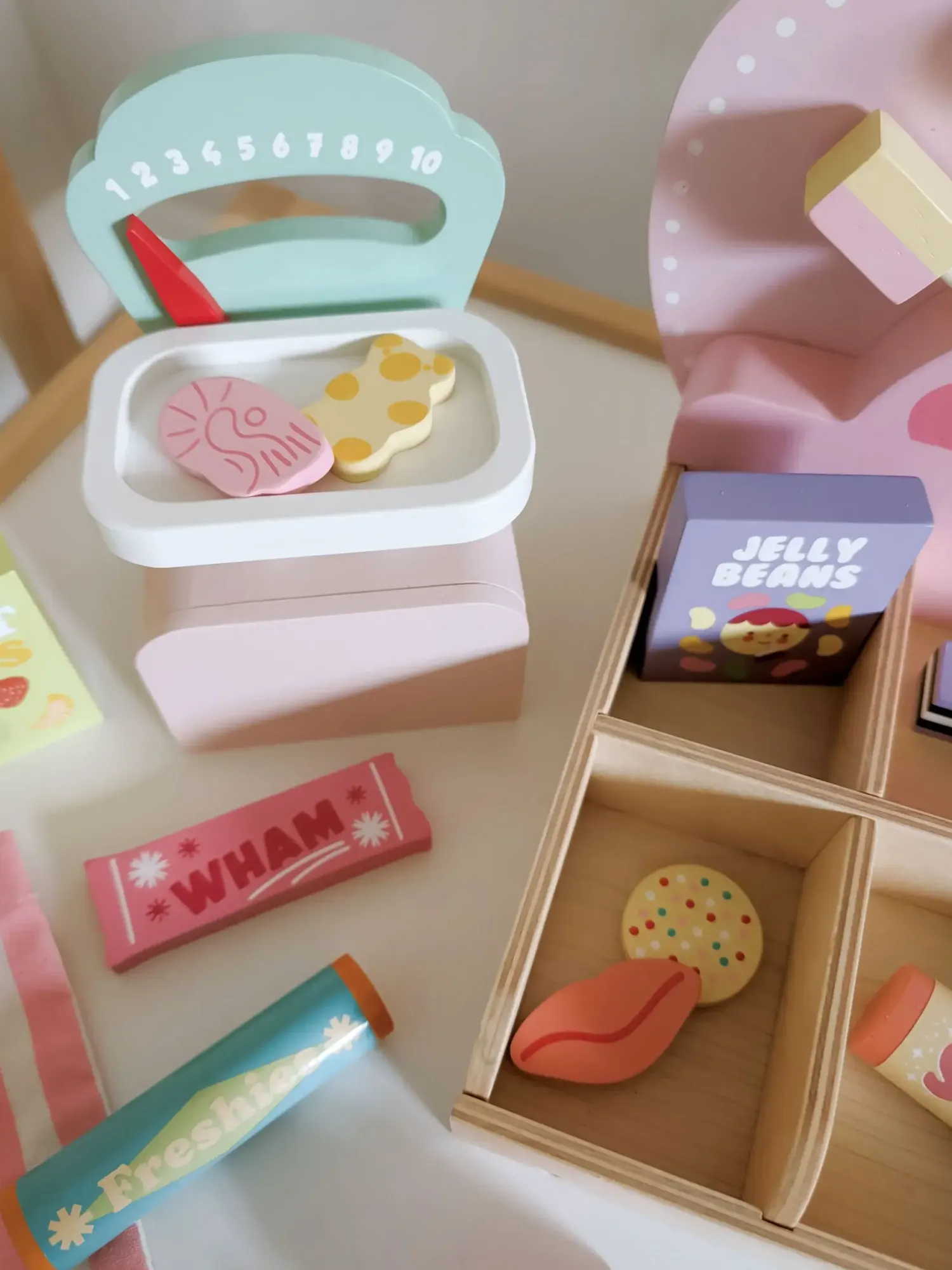 Drewniane|Odgrywanie Ról | Tender Leaf Toys Kolorowy Sklepik, Sweetie Pic'n'Mix