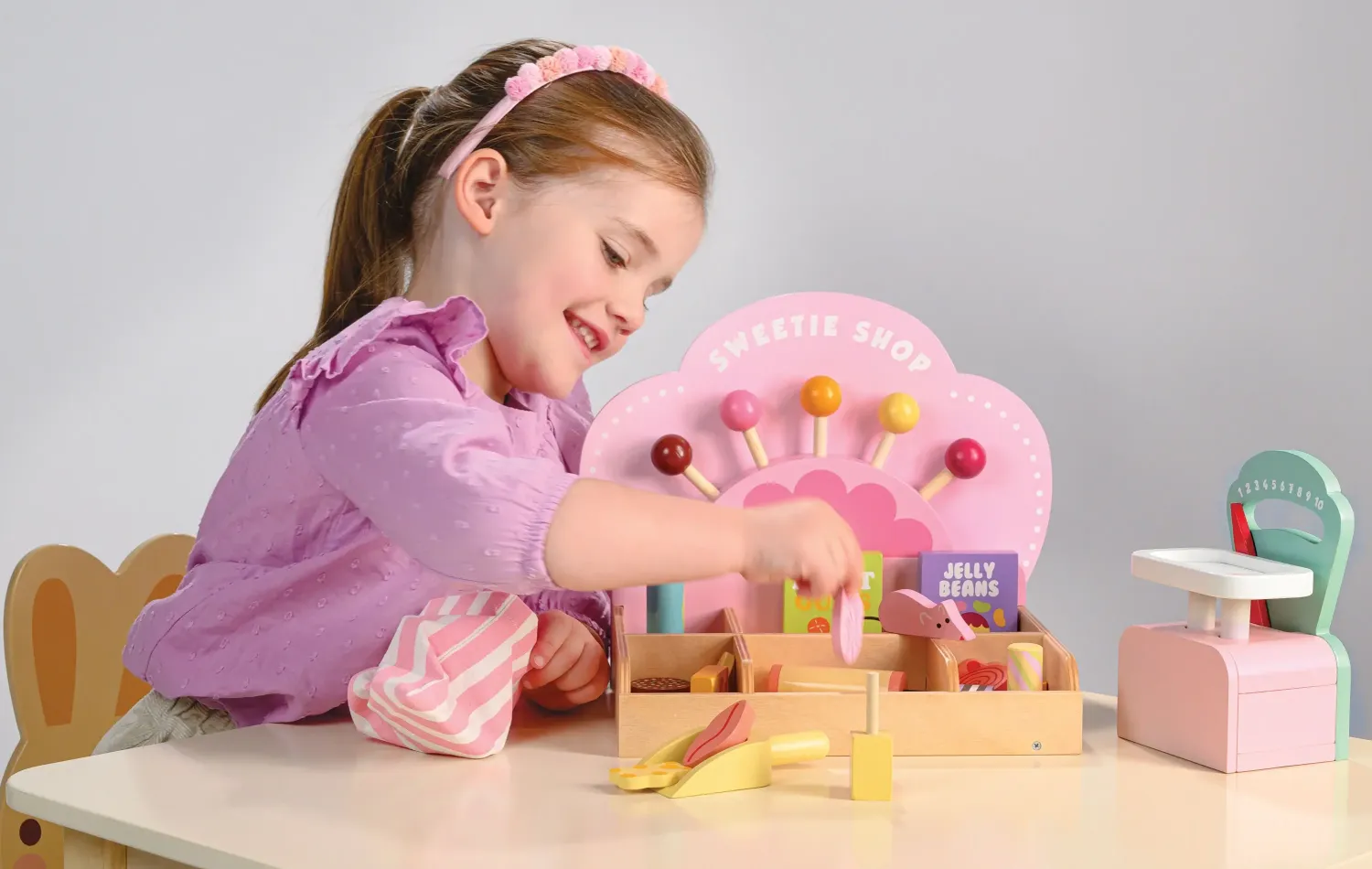 Drewniane|Odgrywanie Ról | Tender Leaf Toys Kolorowy Sklepik, Sweetie Pic'n'Mix