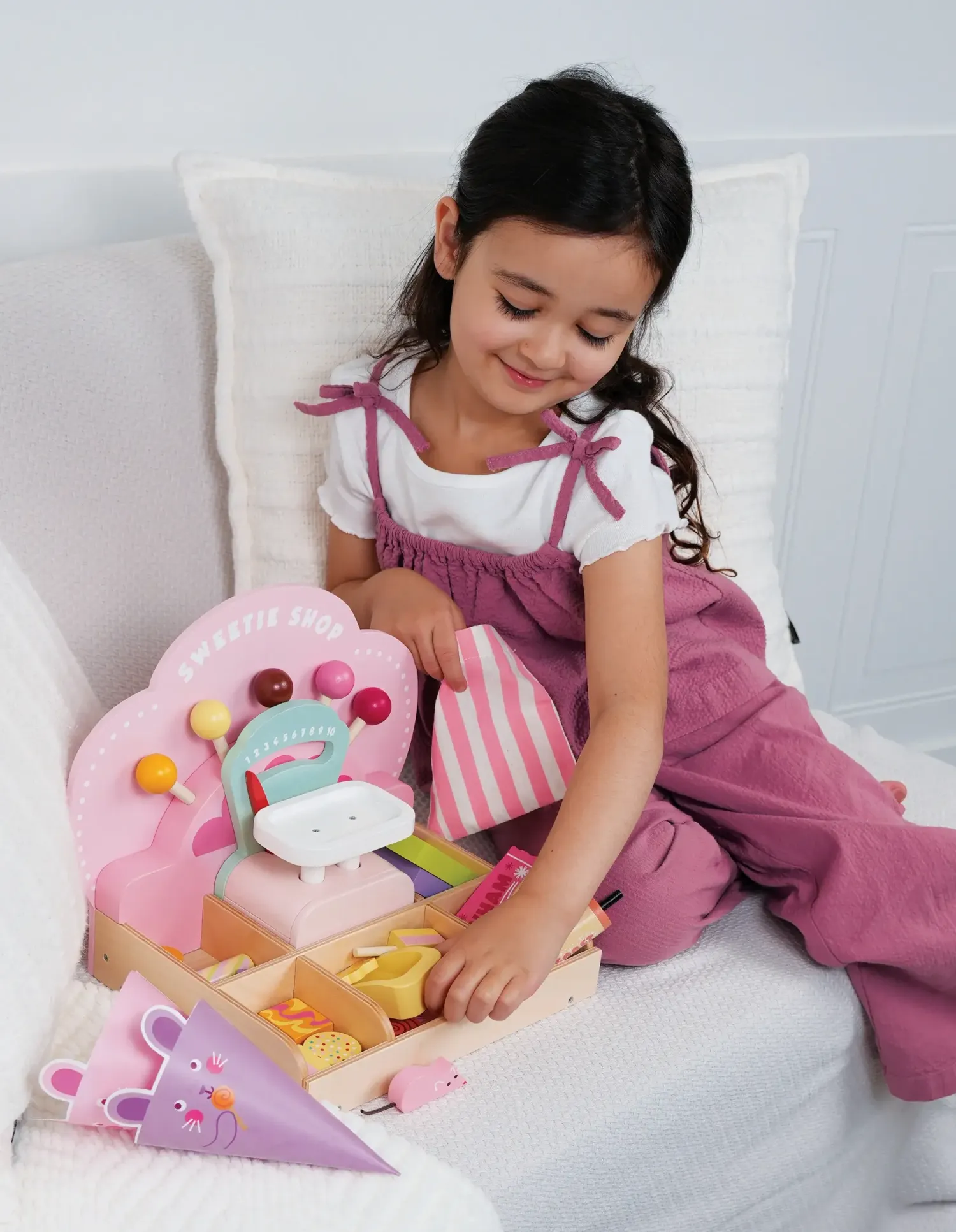 Drewniane|Odgrywanie Ról | Tender Leaf Toys Kolorowy Sklepik, Sweetie Pic'n'Mix