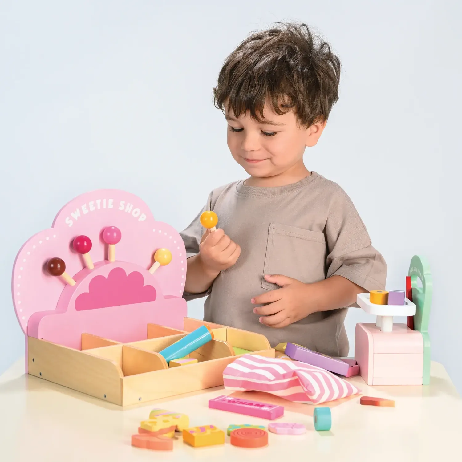 Drewniane|Odgrywanie Ról | Tender Leaf Toys Kolorowy Sklepik, Sweetie Pic'n'Mix
