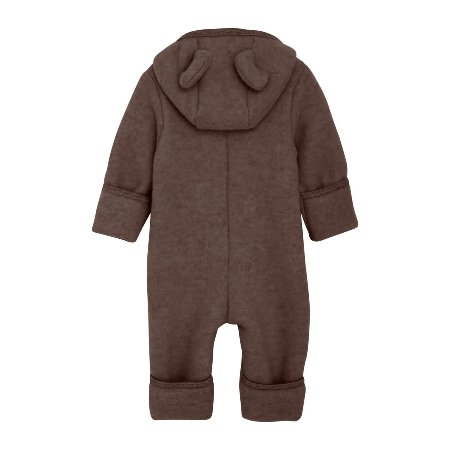 Kombinezony|Ubranka Dziecięce | HUTTEliHUT Kombinezon 100% wełny merino - Brown Melange