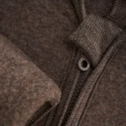 Kombinezony|Ubranka Dziecięce | HUTTEliHUT Kombinezon 100% wełny merino - Brown Melange