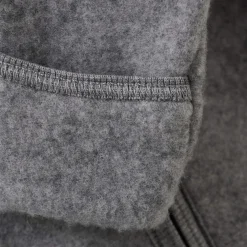 Kombinezon 100% wełny merino z uszkami królika - Medium Grey Melange
