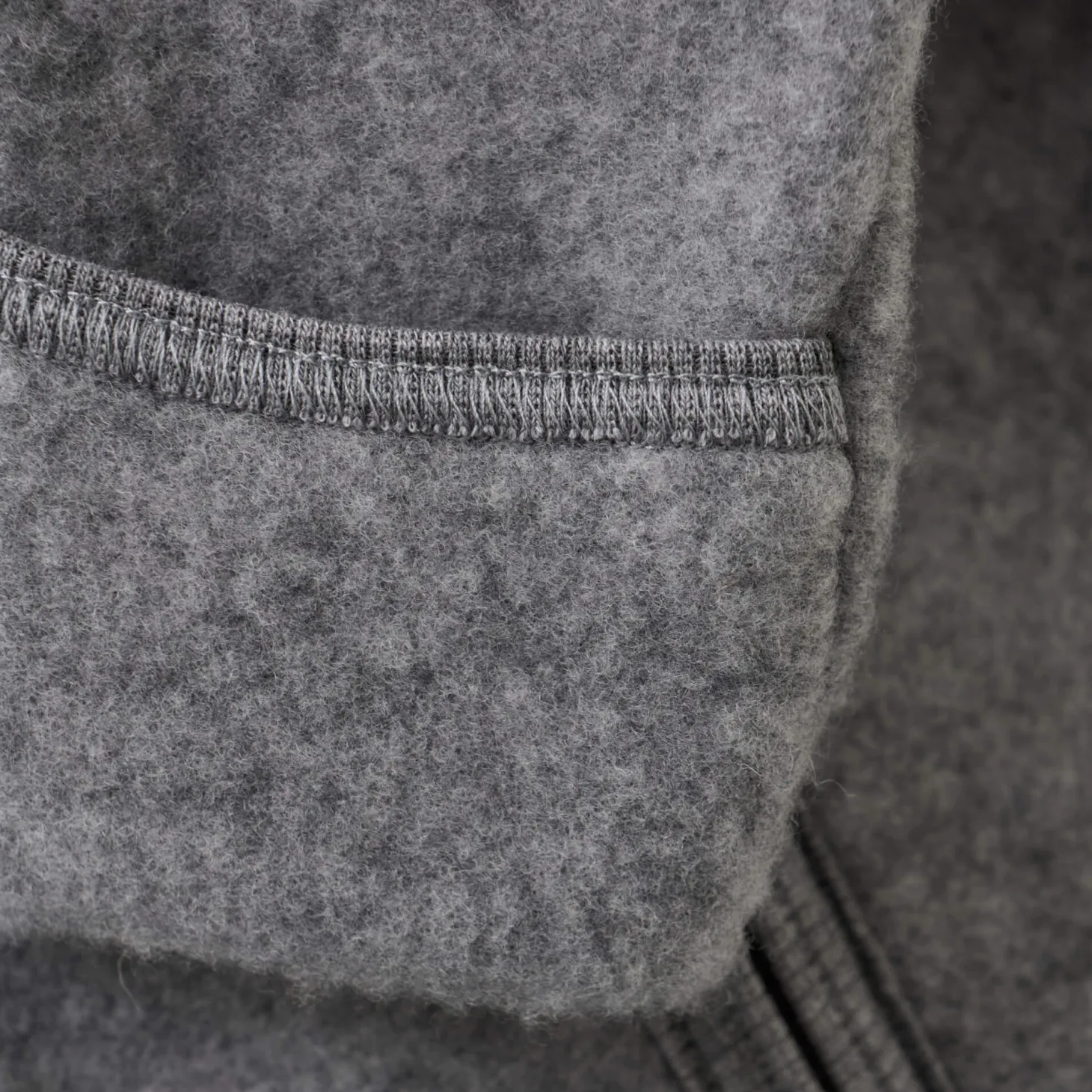 Kombinezon 100% wełny merino z uszkami królika - Medium Grey Melange