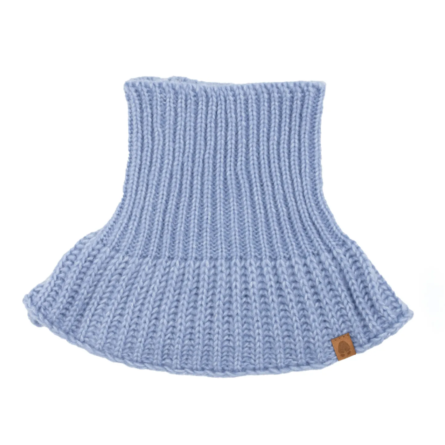 Komin golf dziecięcy z puchatej przędzy Bubo - baby blue