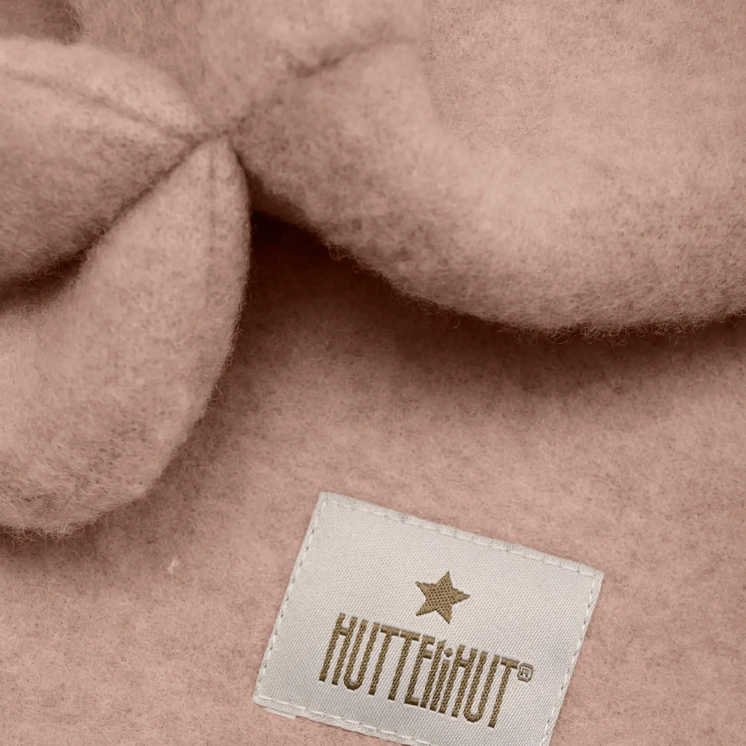 Na Główkę|Kominy, Chustki, Apaszki | HUTTEliHUT Kominiarka 100% wełny merino z uszkami misia - Mahogany Rose, 4-6Y
