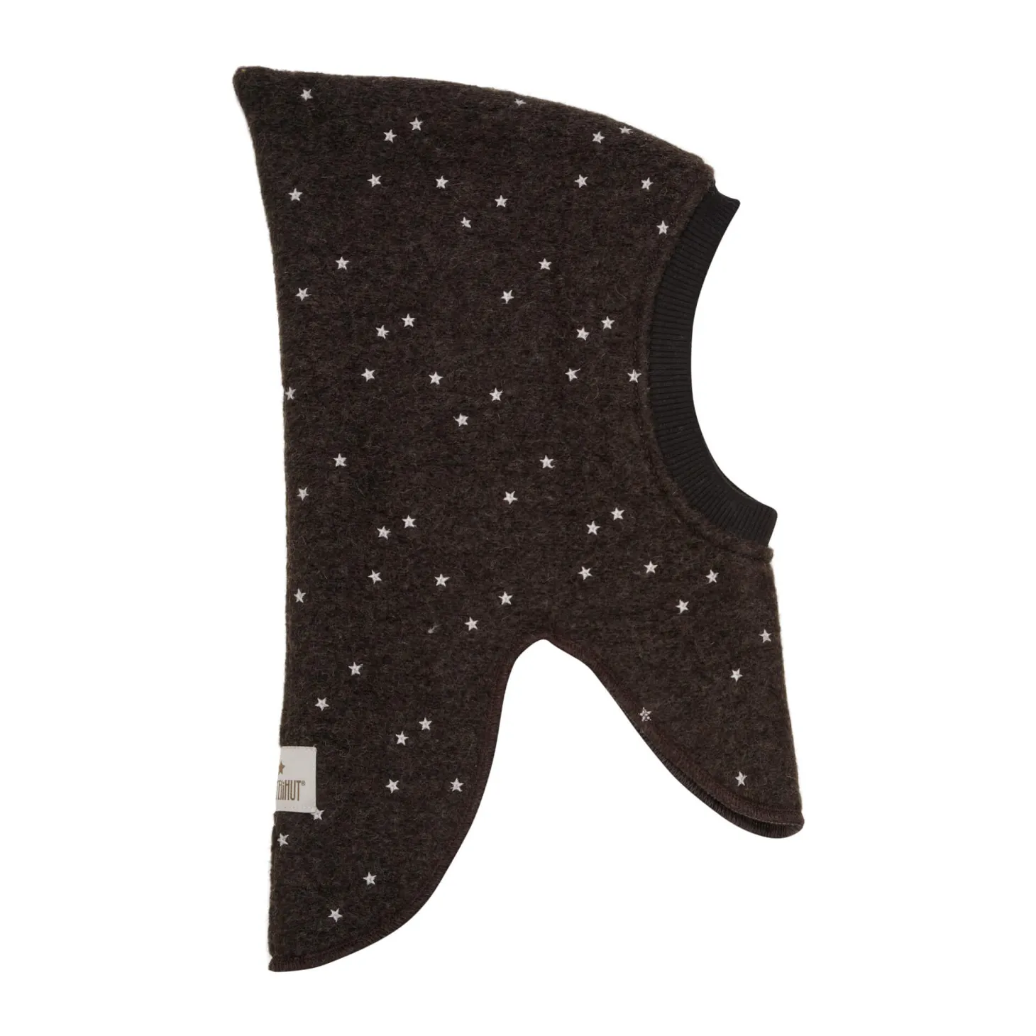 Kominiarka z gwiazdkami - dark brown melange