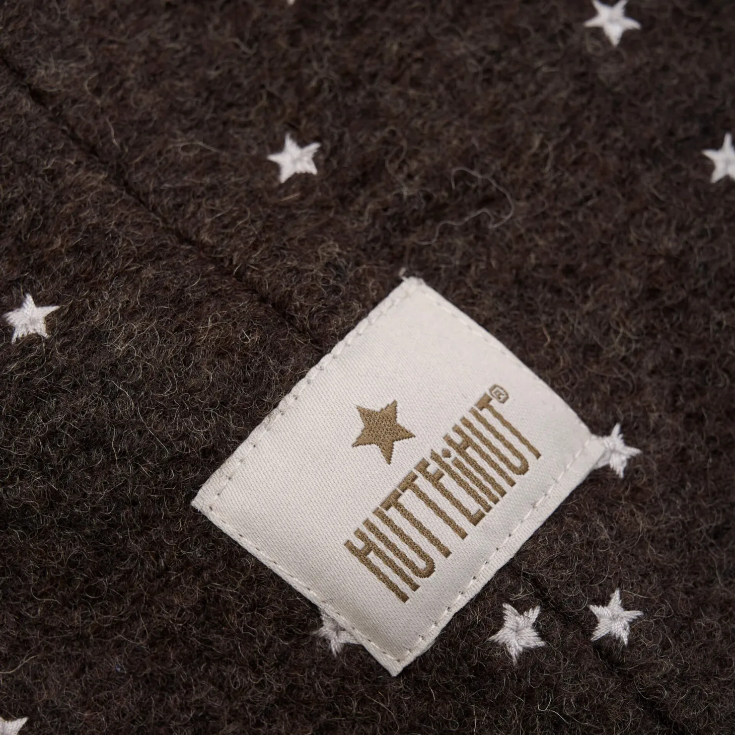Kominiarka z gwiazdkami - dark brown melange