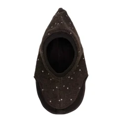 Kominiarka z gwiazdkami - dark brown melange