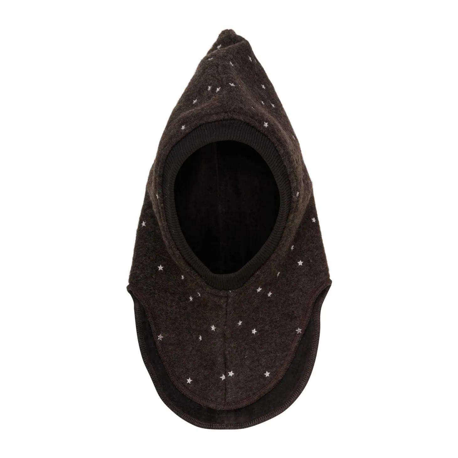 Kominiarka z gwiazdkami - dark brown melange