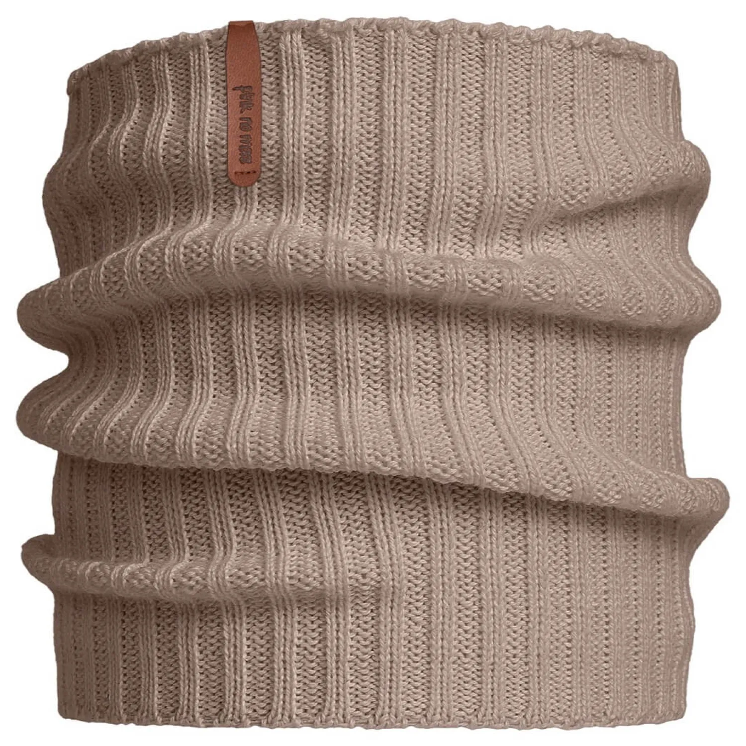 Kominy, Chustki, Apaszki | Pink no More Komin z wełny merino MOKKA