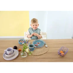 Komplet naczyń z porcelany Tiny Team Piesek