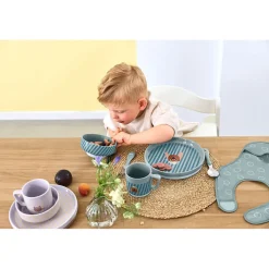 Komplet naczyń z porcelany Tiny Team Piesek