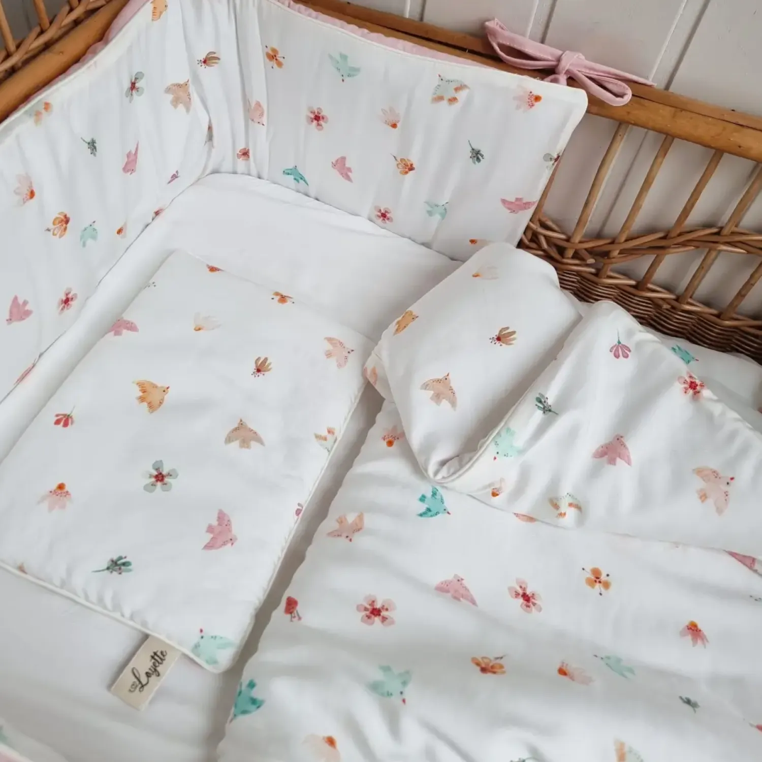 Pościel Z Wypełnieniem|Pościel Z Wypełnieniem | Layette Komplet pościeli z wypełnieniem BIRDS