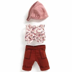 Komplet ubrań 3 częściowy BURGUNDY (kolekcja LOVELY POMEA)