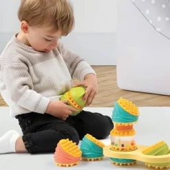 12M+|2 Lata + | LUDI Konstrukcyjny zestaw sensoryczny „Pikotonki”