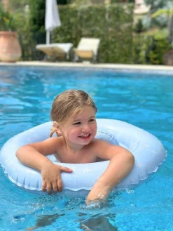 12M+|Plażowe | Vanilla Copenhagen Koło do pływania Baby Craby Skyway z siedziskiem