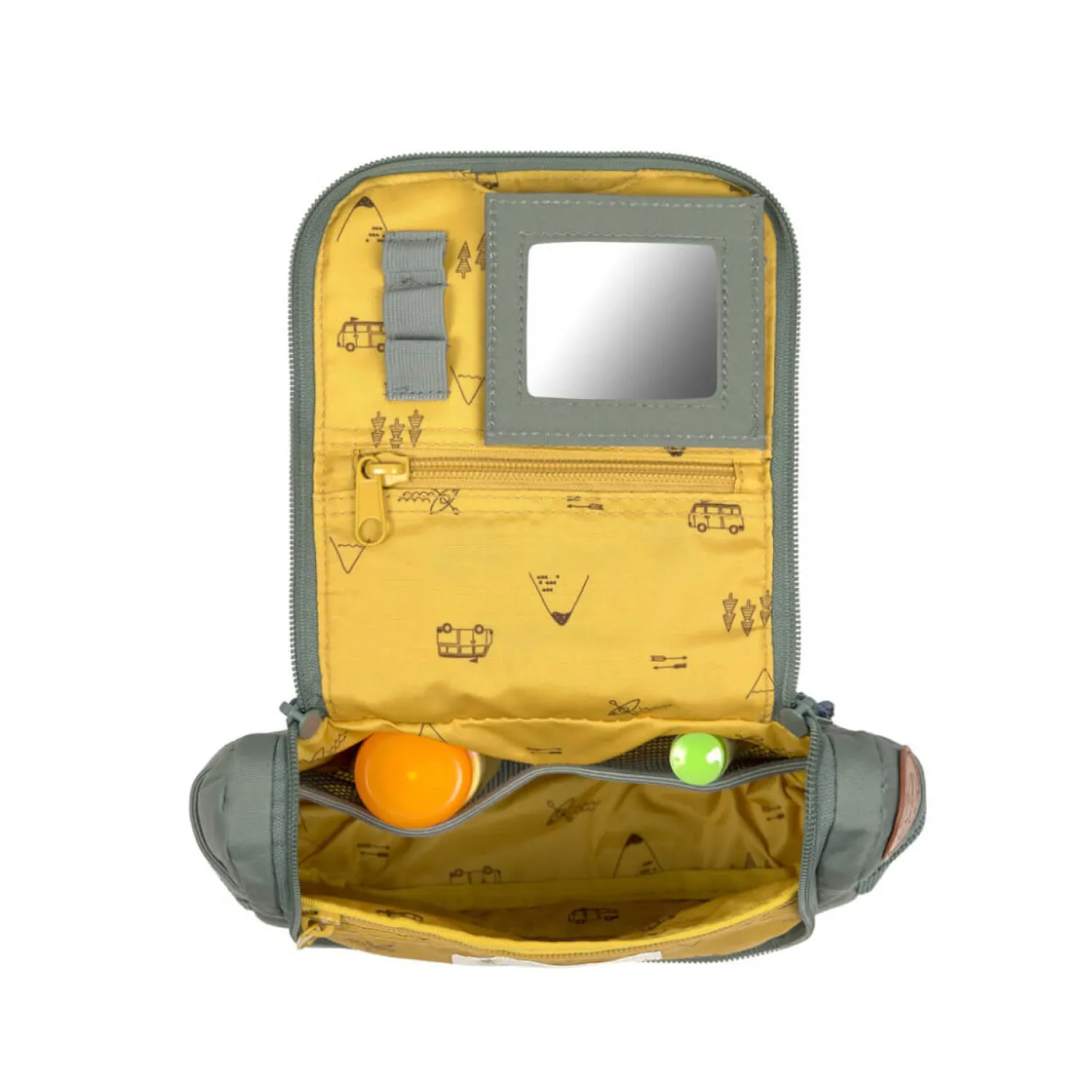 Akcesoria Łazienkowe|Akcesoria Łazienkowe | Lassig Kosmetyczka dziecięca, Adventure Bus