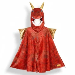 Kostiumy I Akcesoria|Kostiumy I Akcesoria | Souza! Kostium peleryna z kapturem - maską czerwony smok Red dragon, 4-7 lat