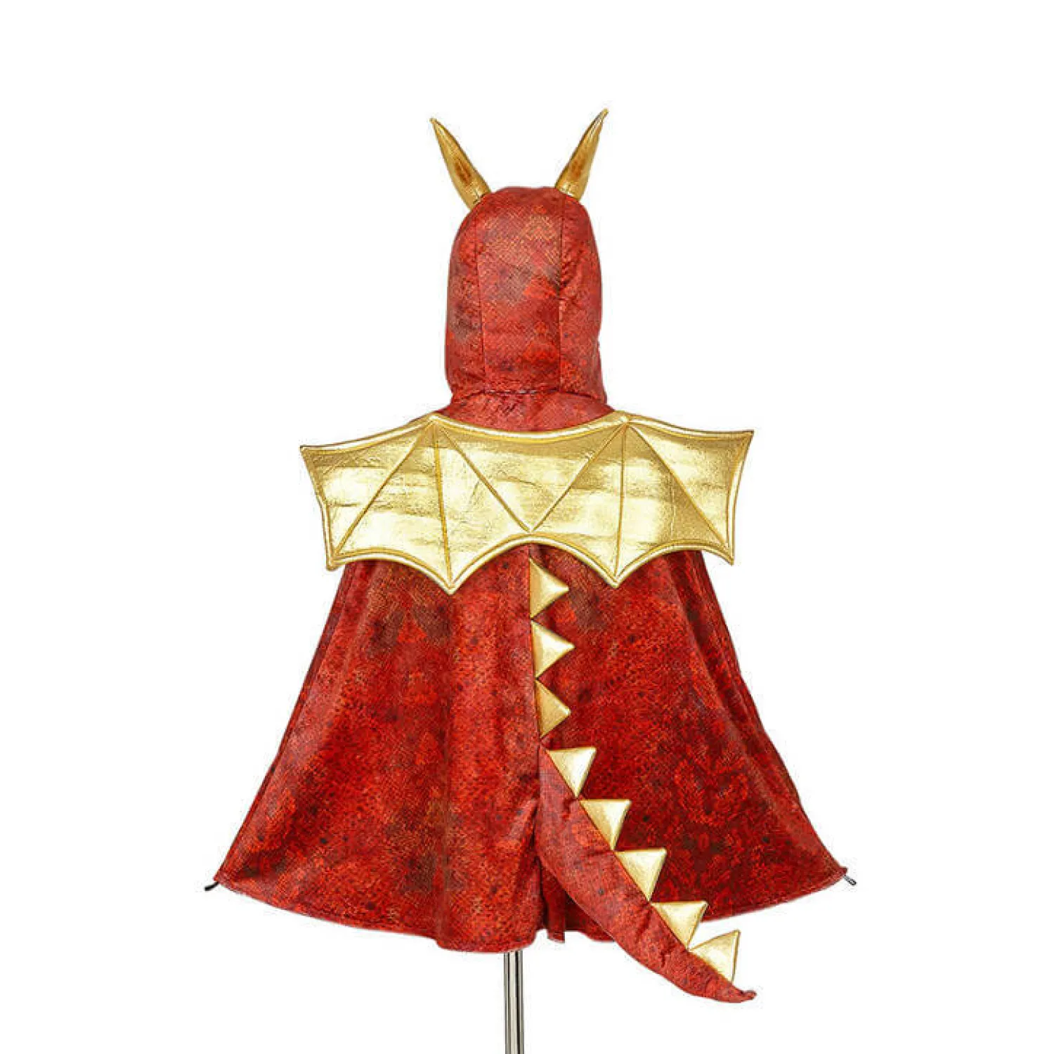 Kostiumy I Akcesoria|Kostiumy I Akcesoria | Souza! Kostium peleryna z kapturem - maską czerwony smok Red dragon, 4-7 lat