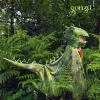 Kostiumy I Akcesoria|Kostiumy I Akcesoria | Souza! Kostium peleryna z kapturem - maską zielony dinozaur T-rex, 4-7 lat