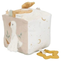 12M+|Sensoryczne | Little Dutch Kostka aktywizująca Newborn Naturals