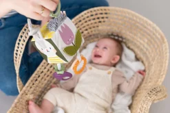 12M+|Aktywizujące | Taf Toys Kostka sensoryczna - Urban Garden