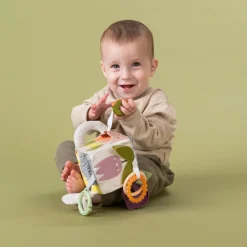 12M+|Aktywizujące | Taf Toys Kostka sensoryczna - Urban Garden