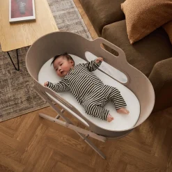 Meble | Snüz Kosz Mojżesza ze stojakiem SnuzBaskit - Mocha